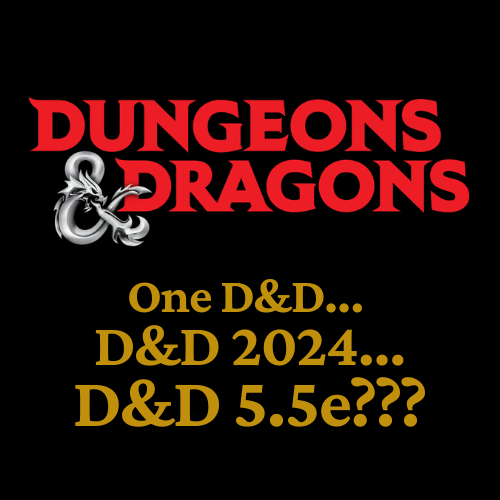 Dungeons & Dragons logo with text: 