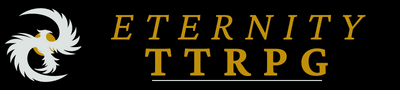 Eternity TTRPG Site Logo - Black