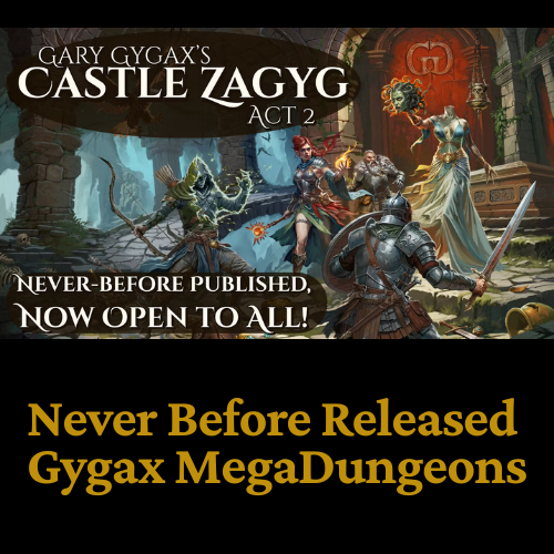 A fantasy adventure advertisement for