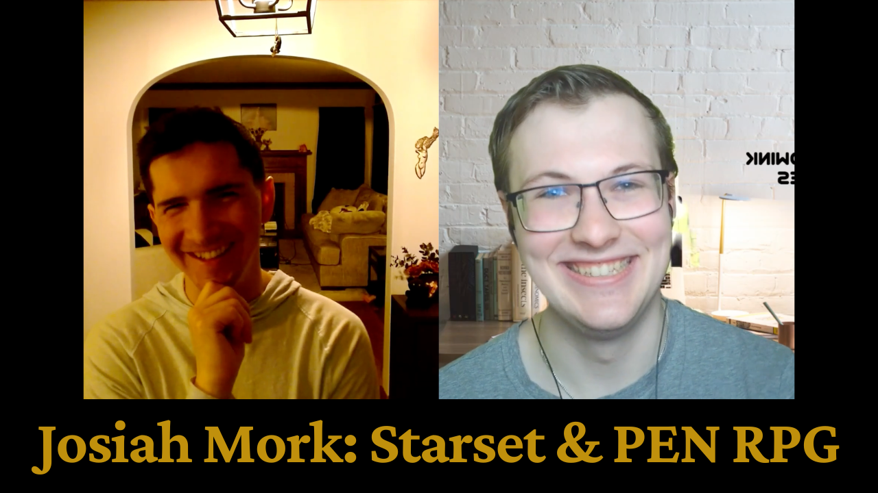 Josiah Mork: Creator of Starset RPG and Pen RPG Josiah Mork: Creator of Starset RPG and Pen RPG