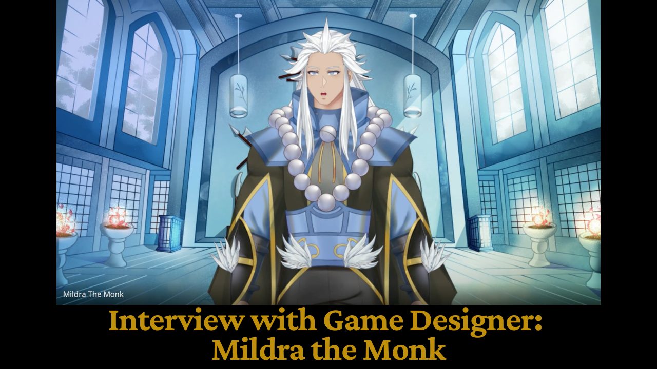 An anime-style character with white hair