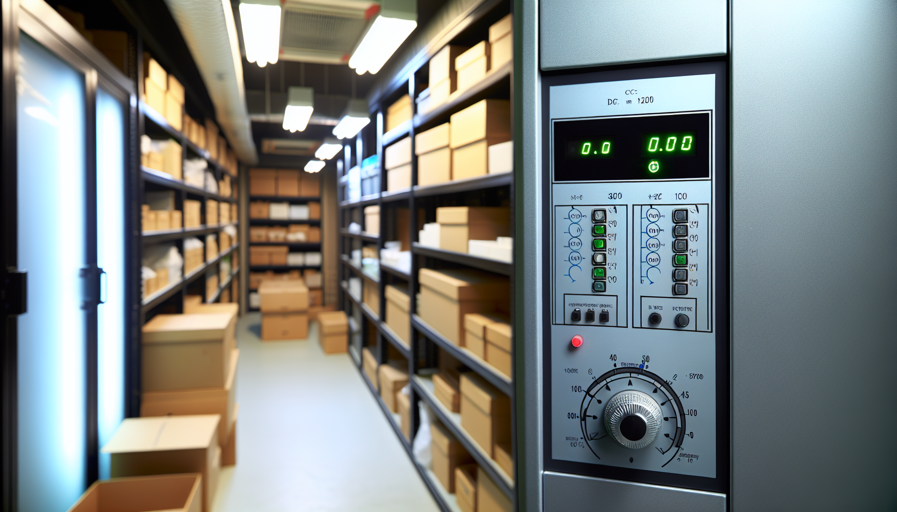 Climate-controlled storage unit for sensitive items
