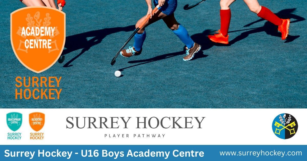 Surrey Hockey Player Pathway U16 Boyss Academy Centre