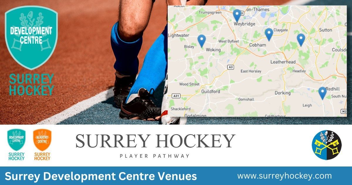 Surrey Hockey Player Pathway Development Centre Locations