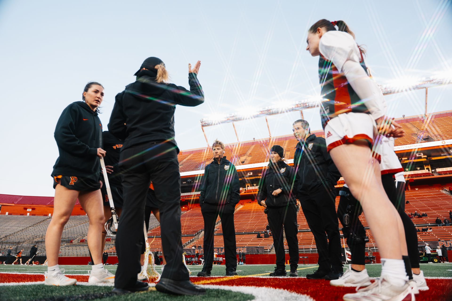 Coin toss.