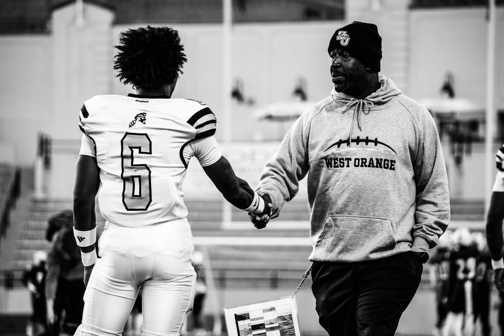Running back and coach.