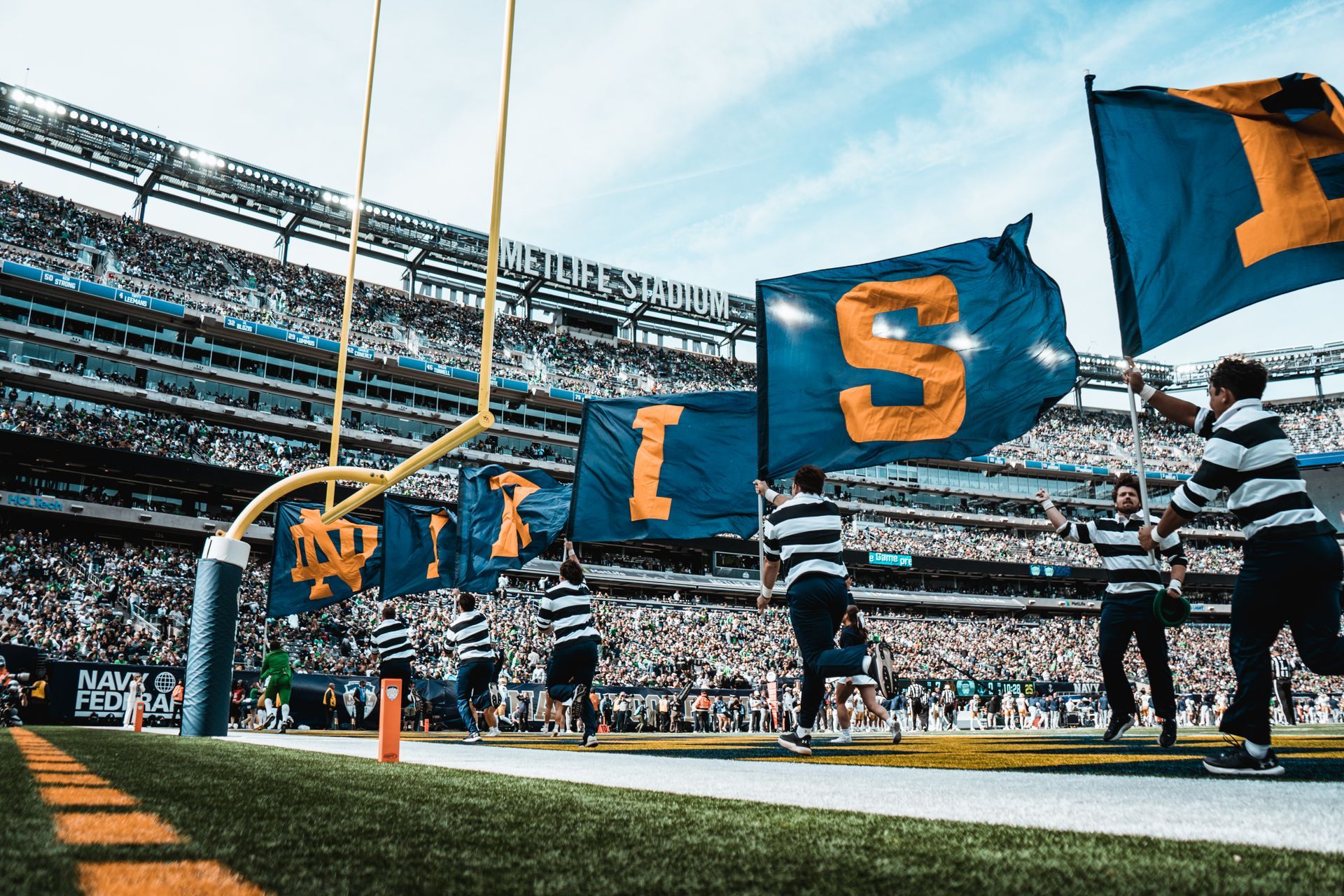 Flag run.