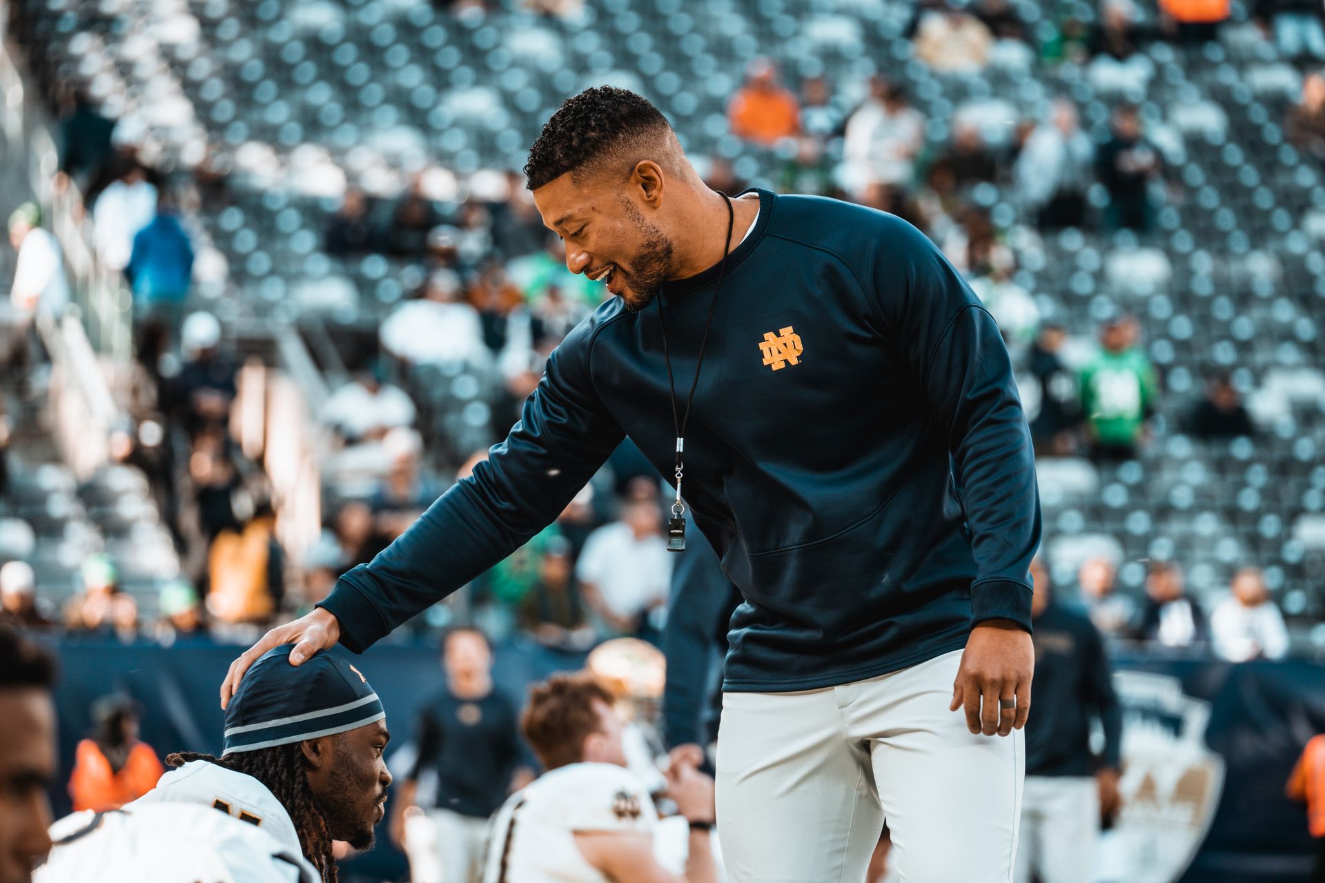 Wide receiver and coach.
