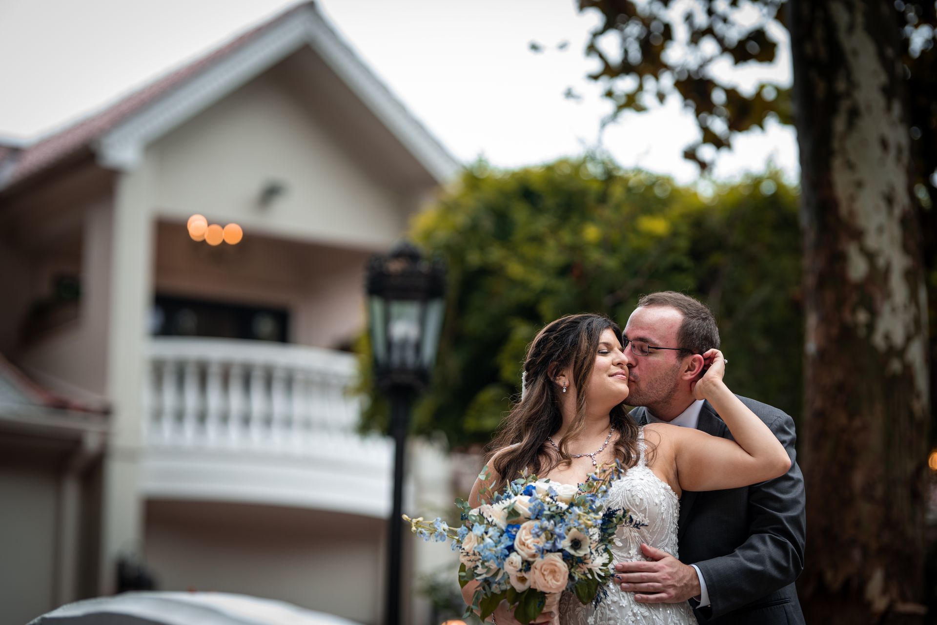 Bride and groom.