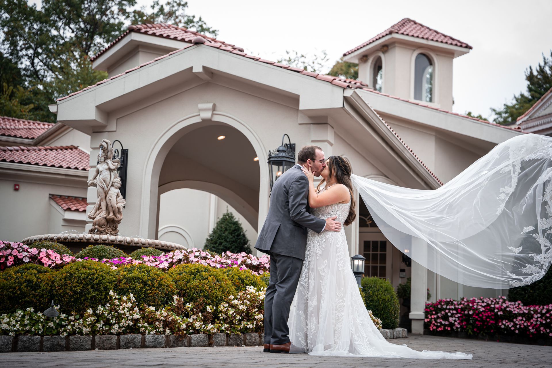 Groom and bride.