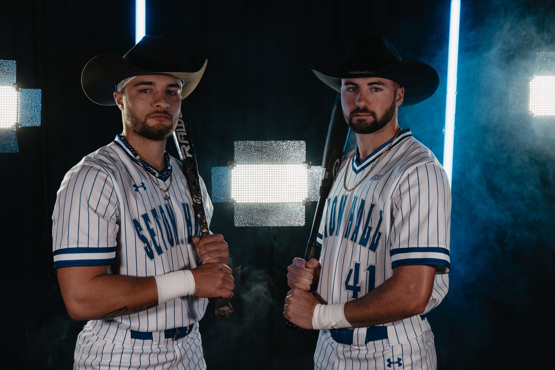 Catcher and right fielder.