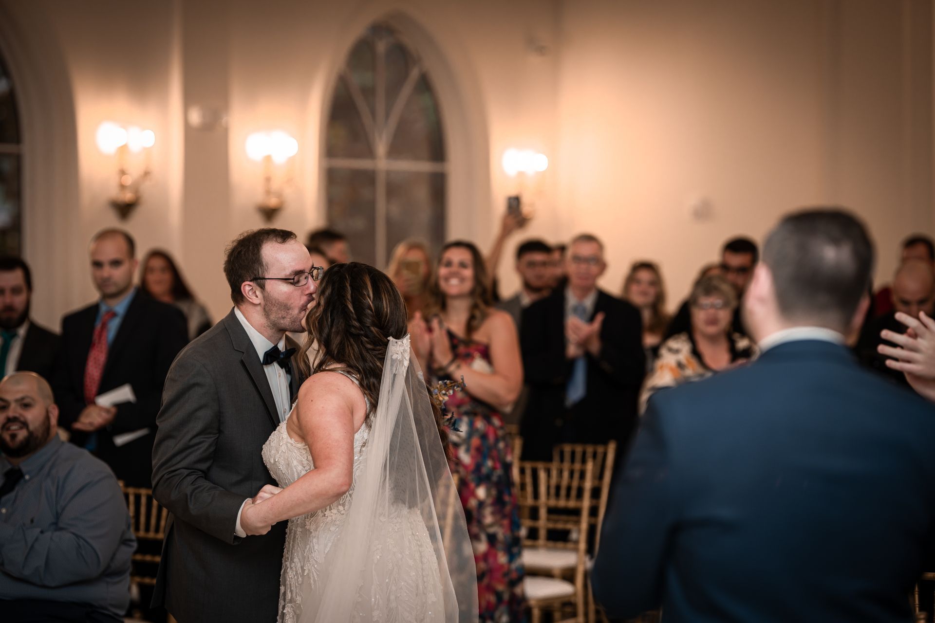 Groom and bride.