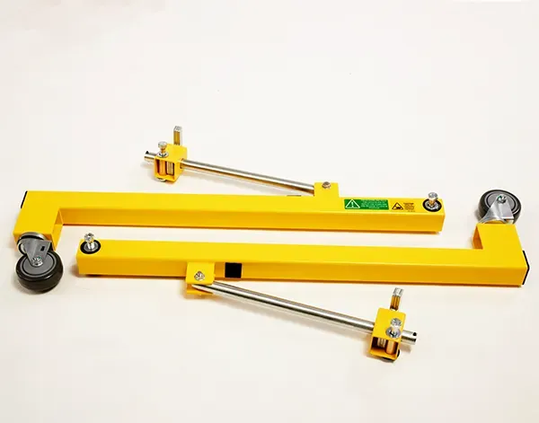 ToughLift Material Lifts Stabiliser Set not fitted to a machine.