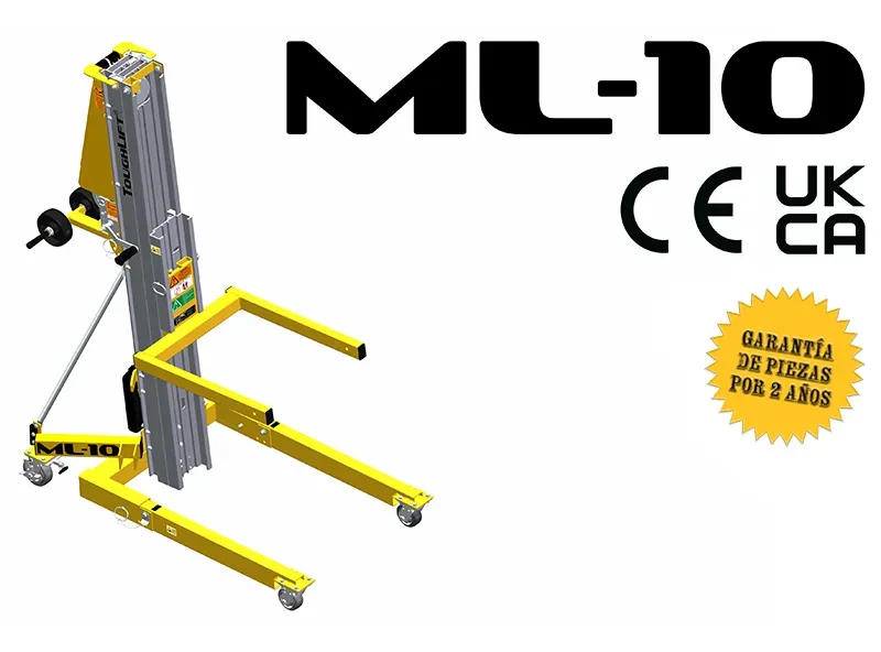 Gráfico del modelo 3D ToughLift ML-10.