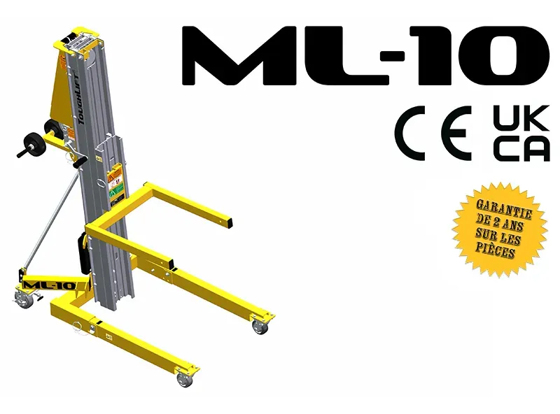 Graphique du modèle 3D ToughLift ML-10.