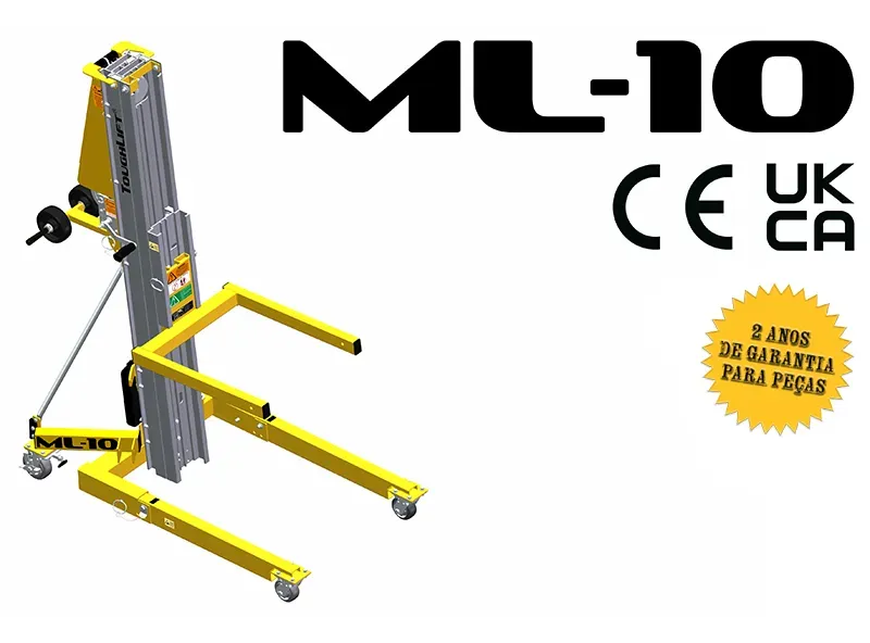 Gráfico do modelo 3D ToughLift ML-10.