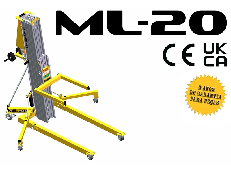 Gráfico do modelo 3D ToughLift ML-20.