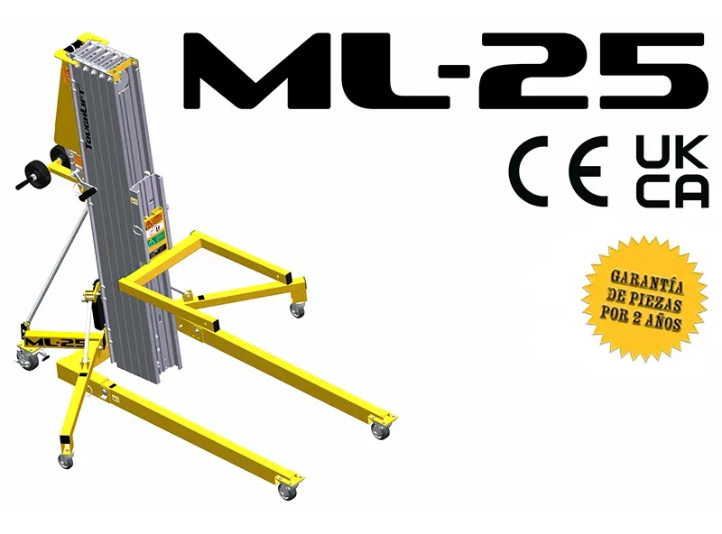 Gráfico del modelo 3D ToughLift ML-25.
