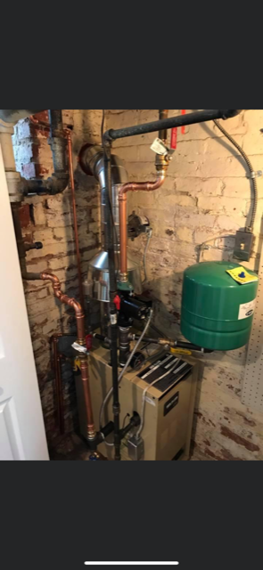 fry plumbing boiler unit