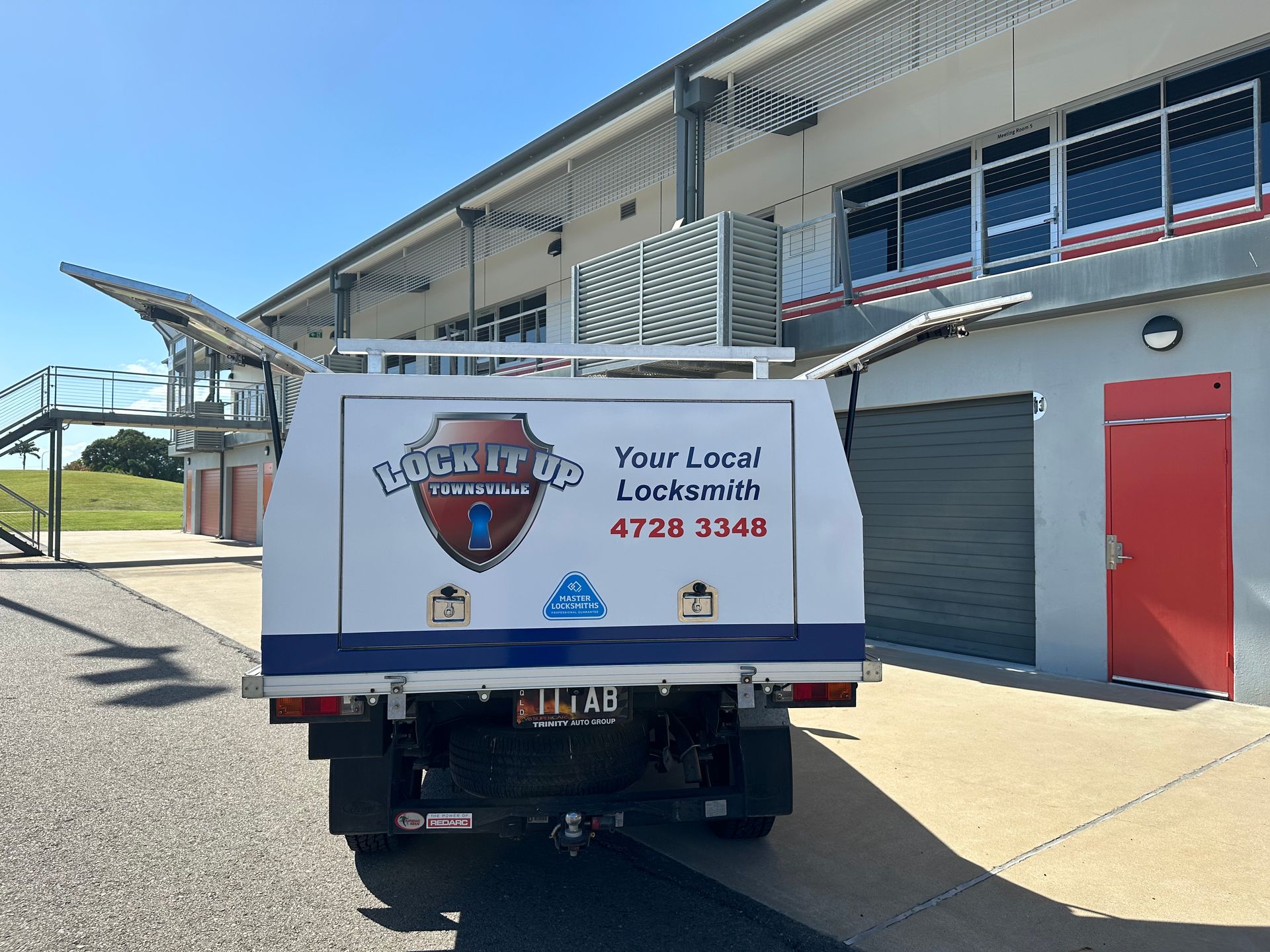 Company Car Parked — Lock It Up Townsville In Aitkenvale, QLD