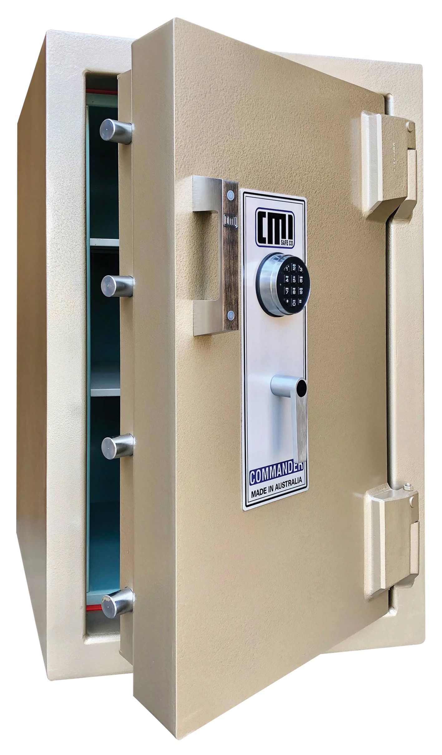 A Safe With The Door Open And A Safe With The Door Closed — Lock It Up Townsville In Aitkenvale, QLD