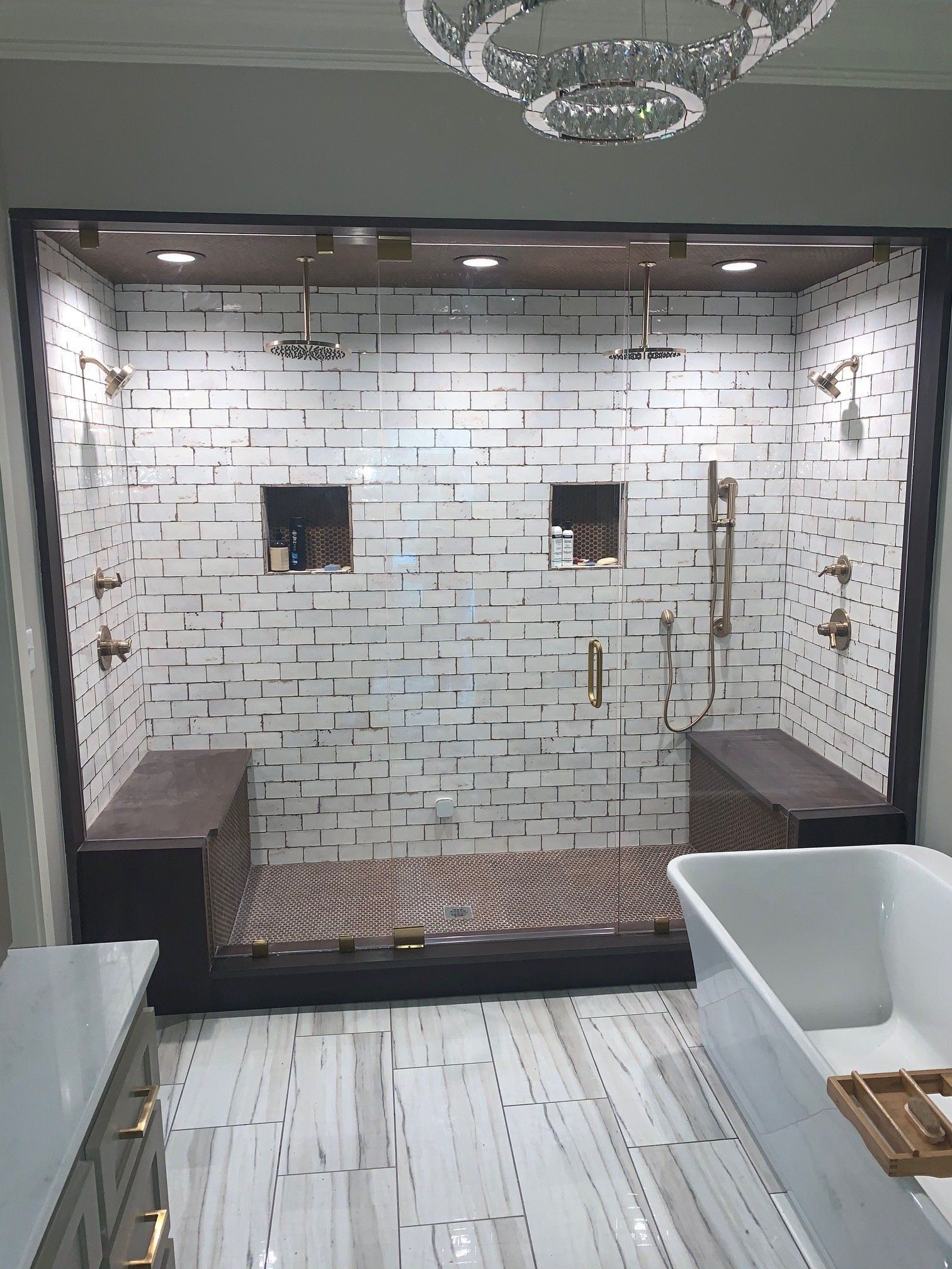 Elegant Bathroom — Baker, LA — Baker Glass Wks, Inc.