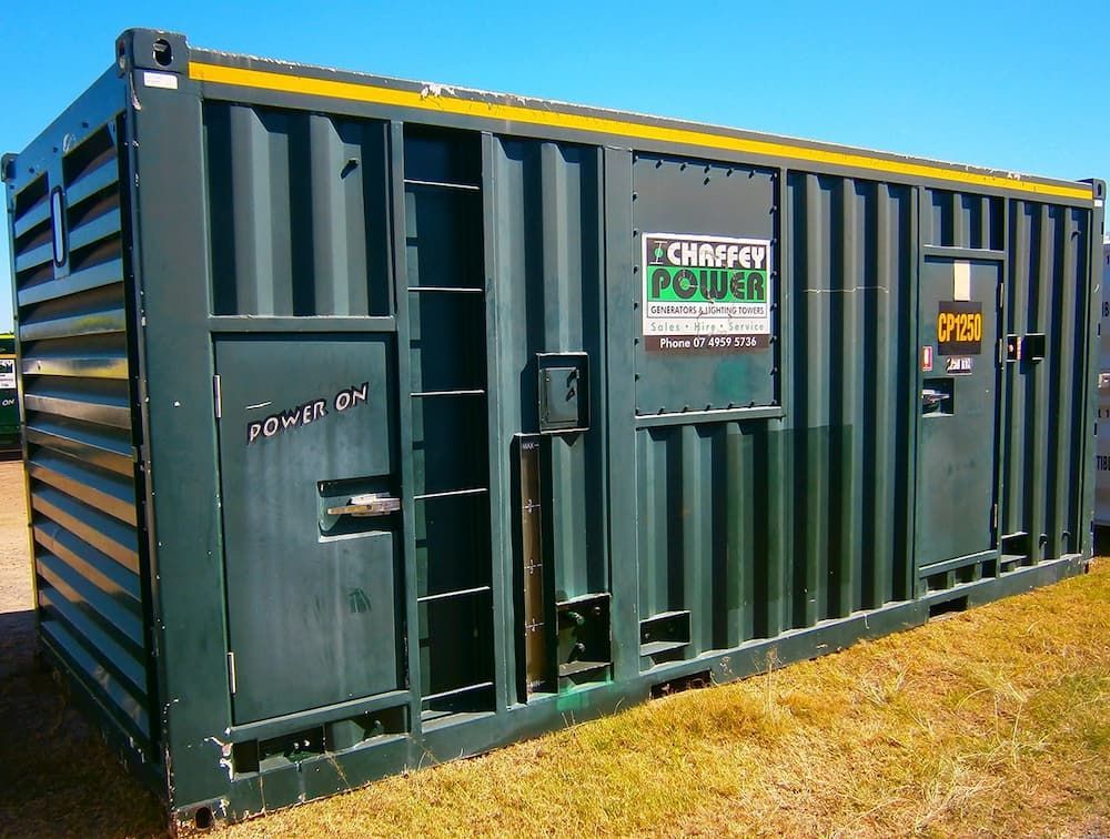 A Generator Outside in the Field