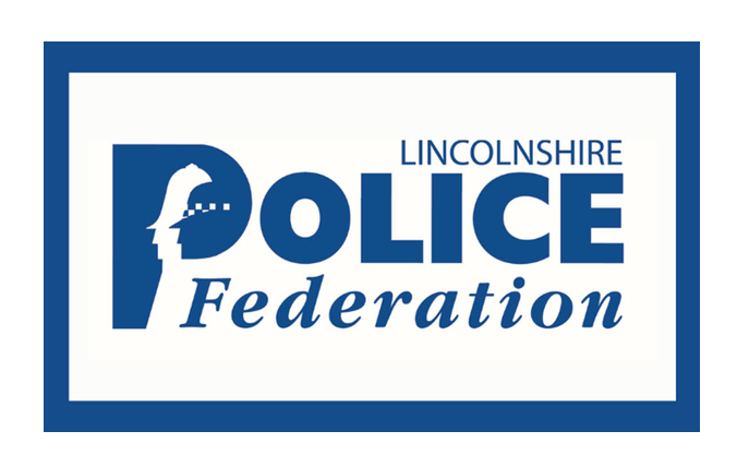 The logo for the lincolnshire police federation