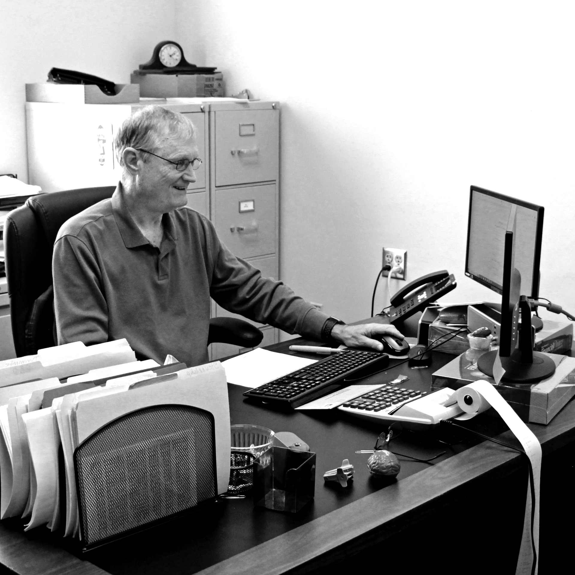 Tom Berry at Aldersgate United Methodist Church in north Durham 