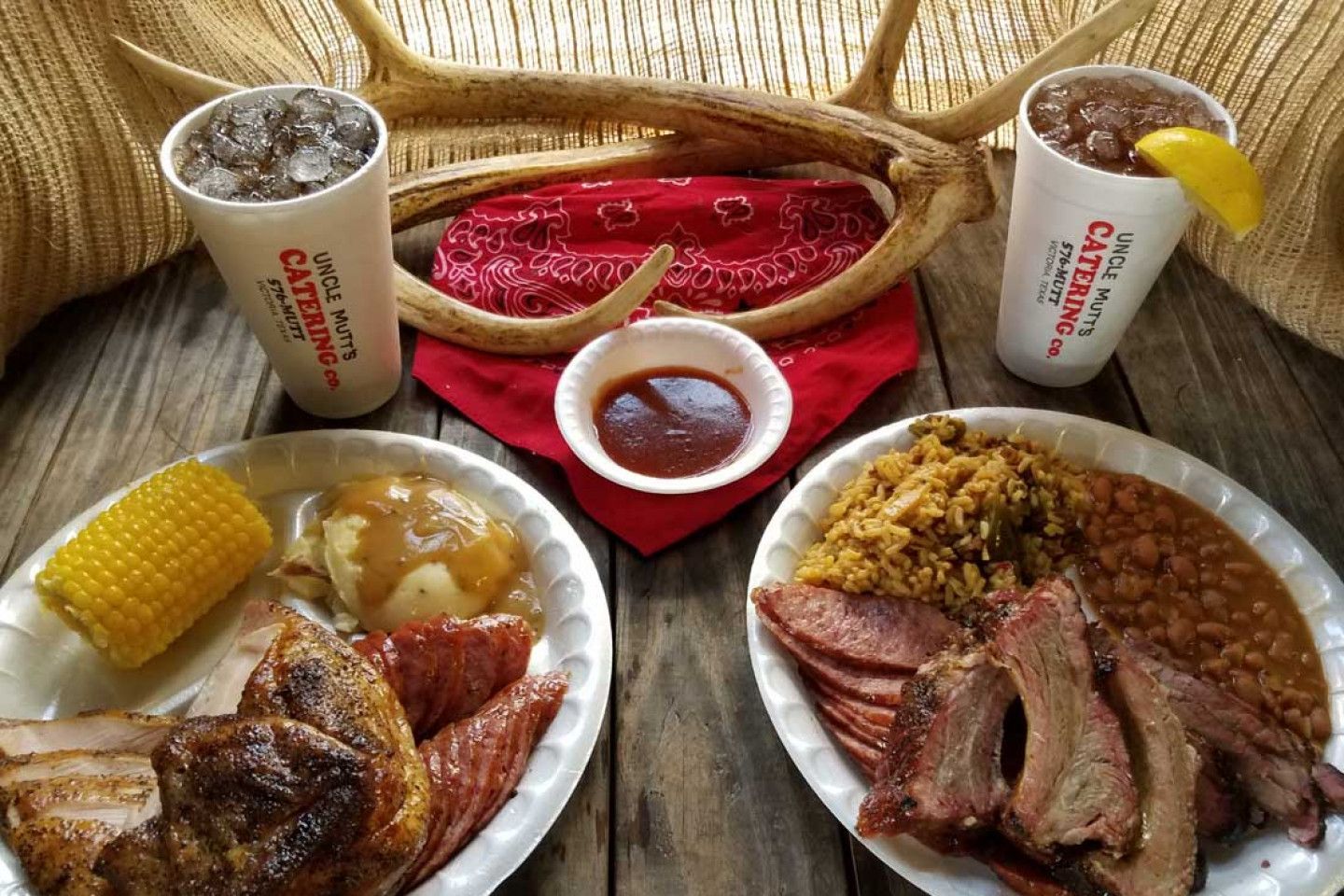 Barbecue Menu Victoria, TX Uncle Mutt's BarBQ