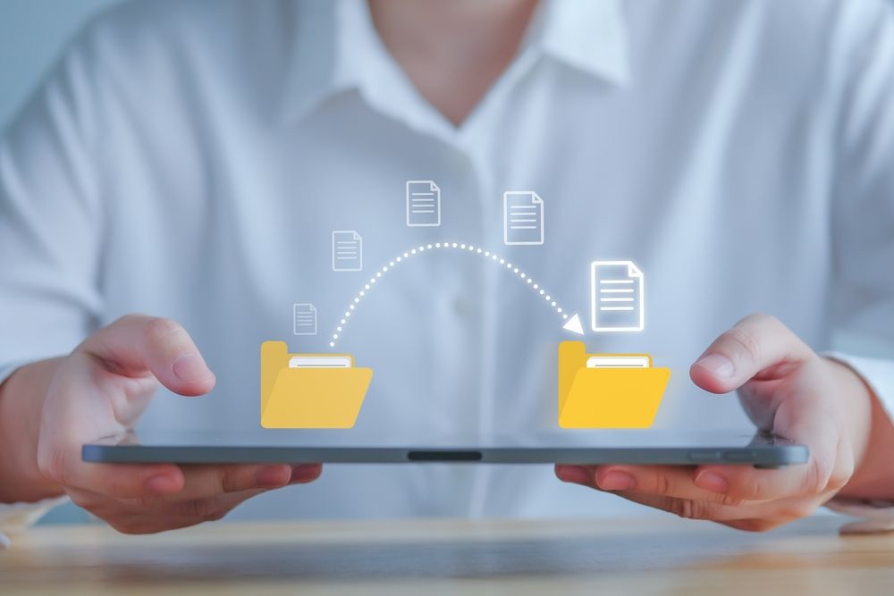 Transfer File Of Data Between Folder — Essential Computer Repairs In Caloundra QLD