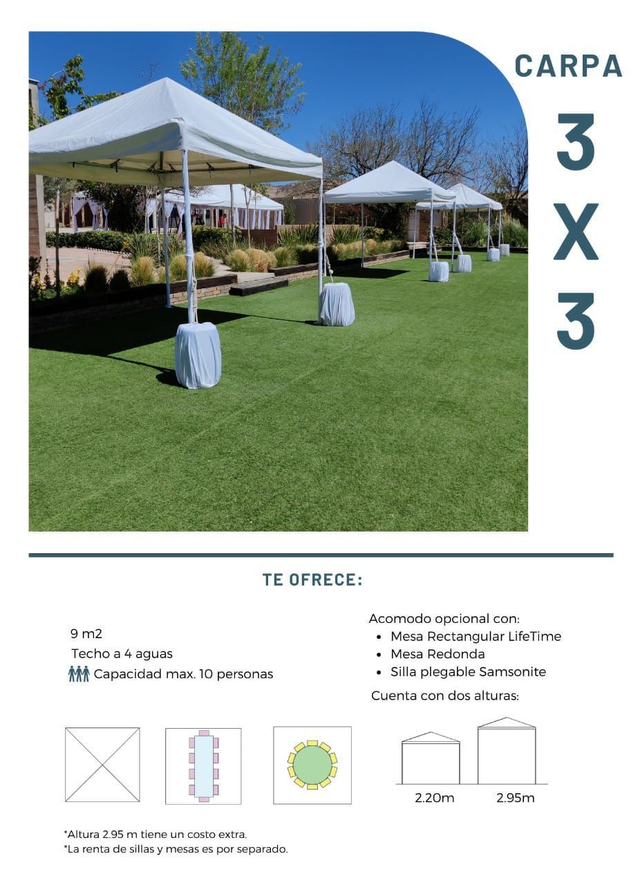 Folleto de carpas Carpa 3x3