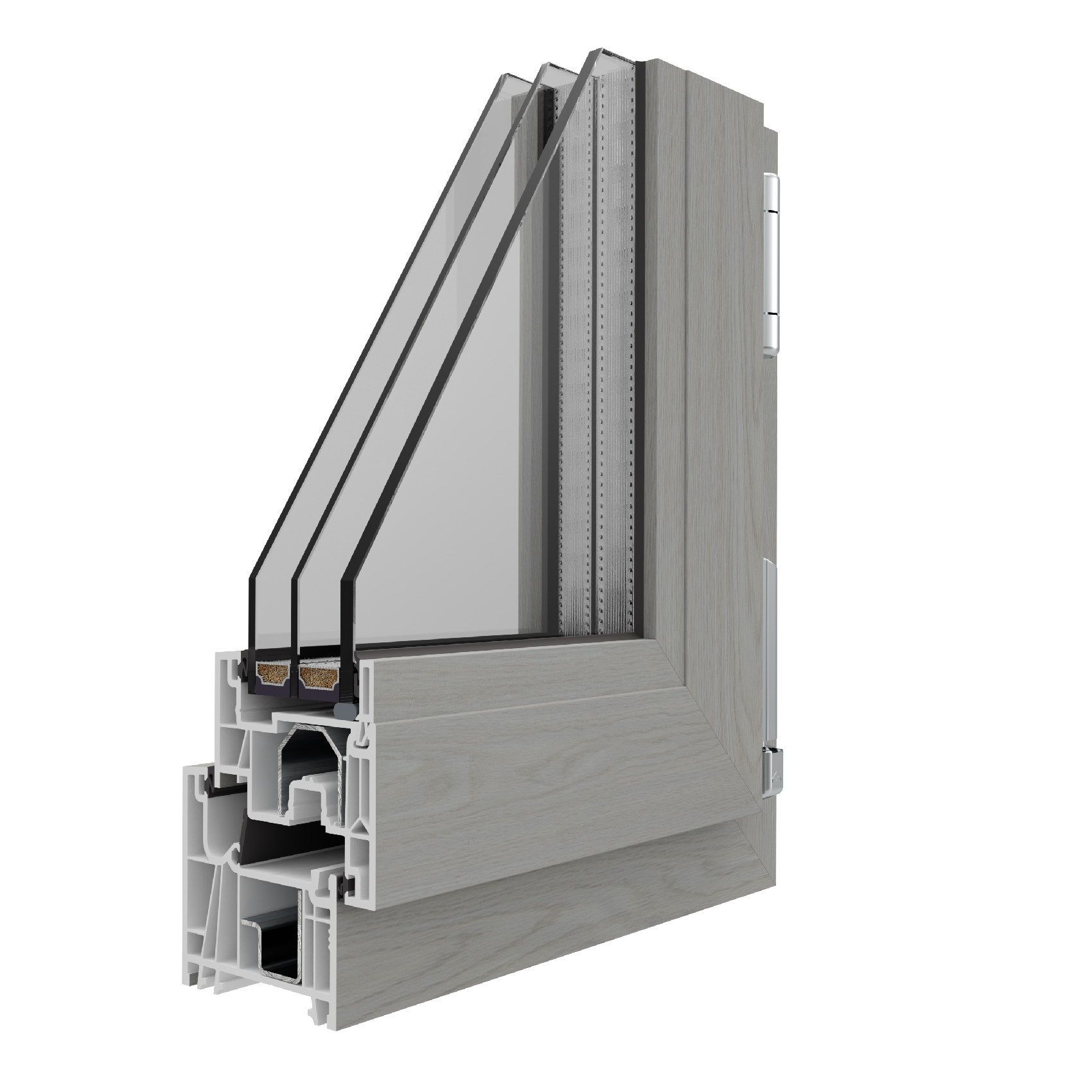 particolare Infissi PVC Win Box Roma