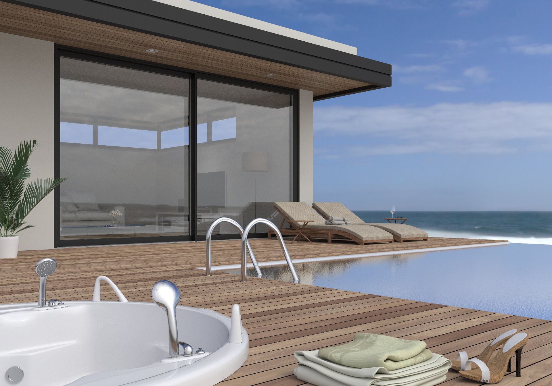 Infissi scorrevoli in alluminio Lorus AIR SLIDE Roma