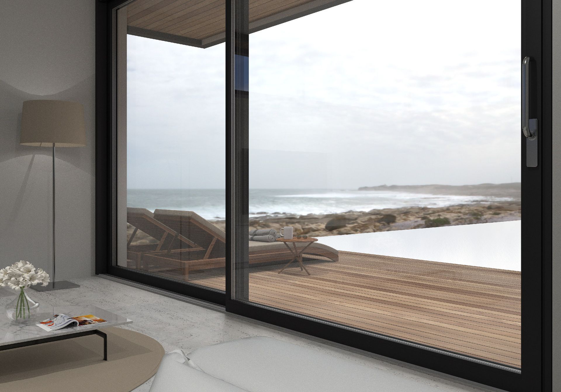 installazione Infissi scorrevoli in alluminio Lorus AIR SLIDE Roma