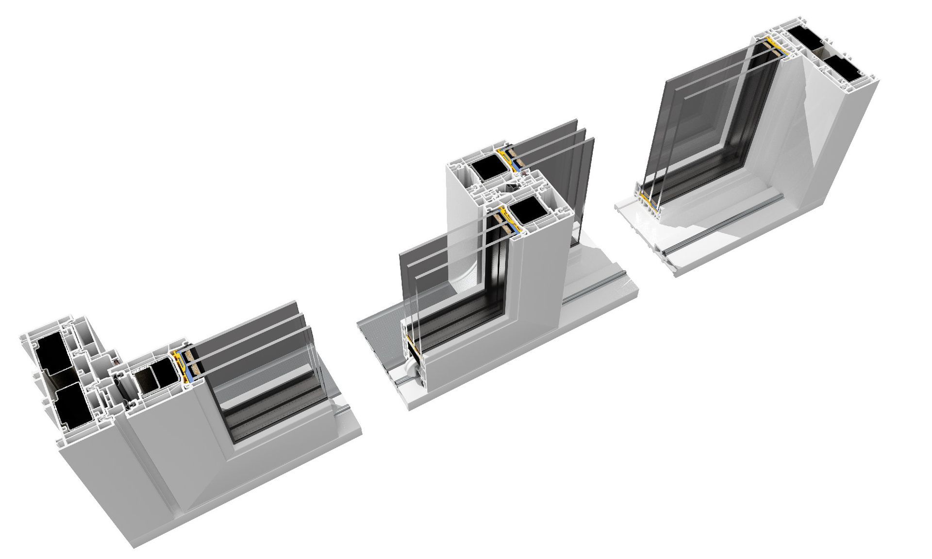 dettaglio Infissi scorrevoli PVC Korus 2RB Solution