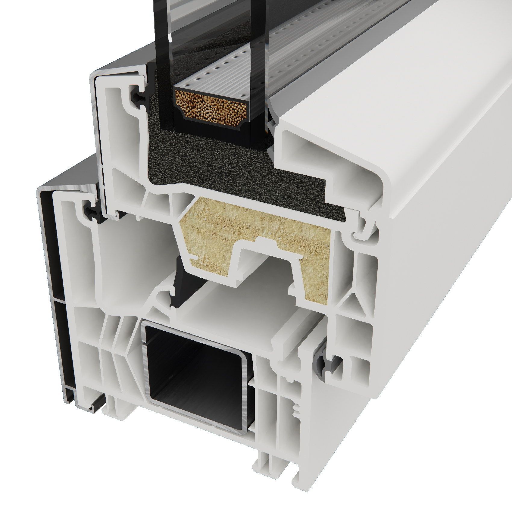 doppio vetro Korus Infissi PVC e alluminio LUMENK Roma