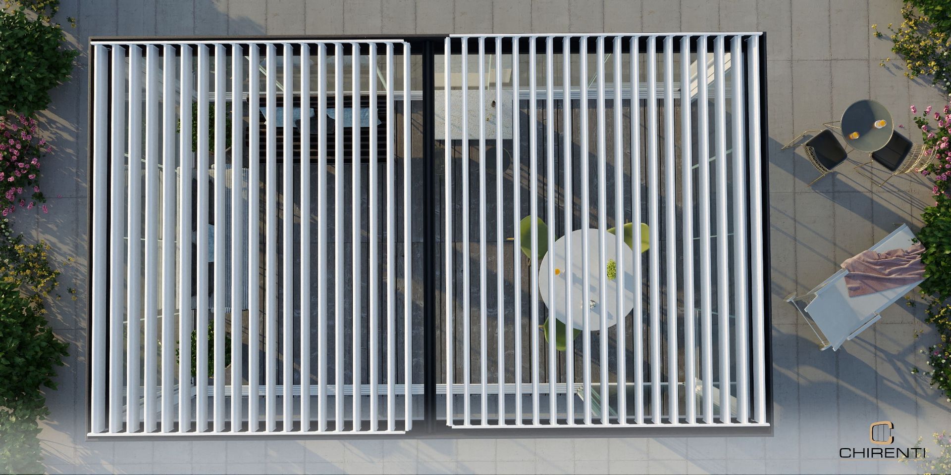 posa in opera Pergotende Chirenti 2RB Solution Roma