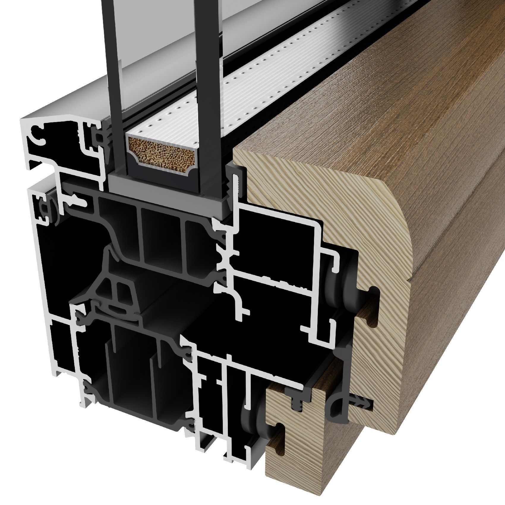 preventivi gratuiti Infissi Korus Legno alluminio stondato Skywood Evo Roma