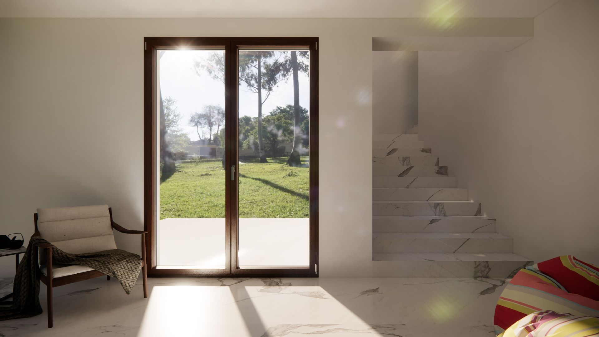 installazione infissi in pvc alluminio Fiberk Roma Korus