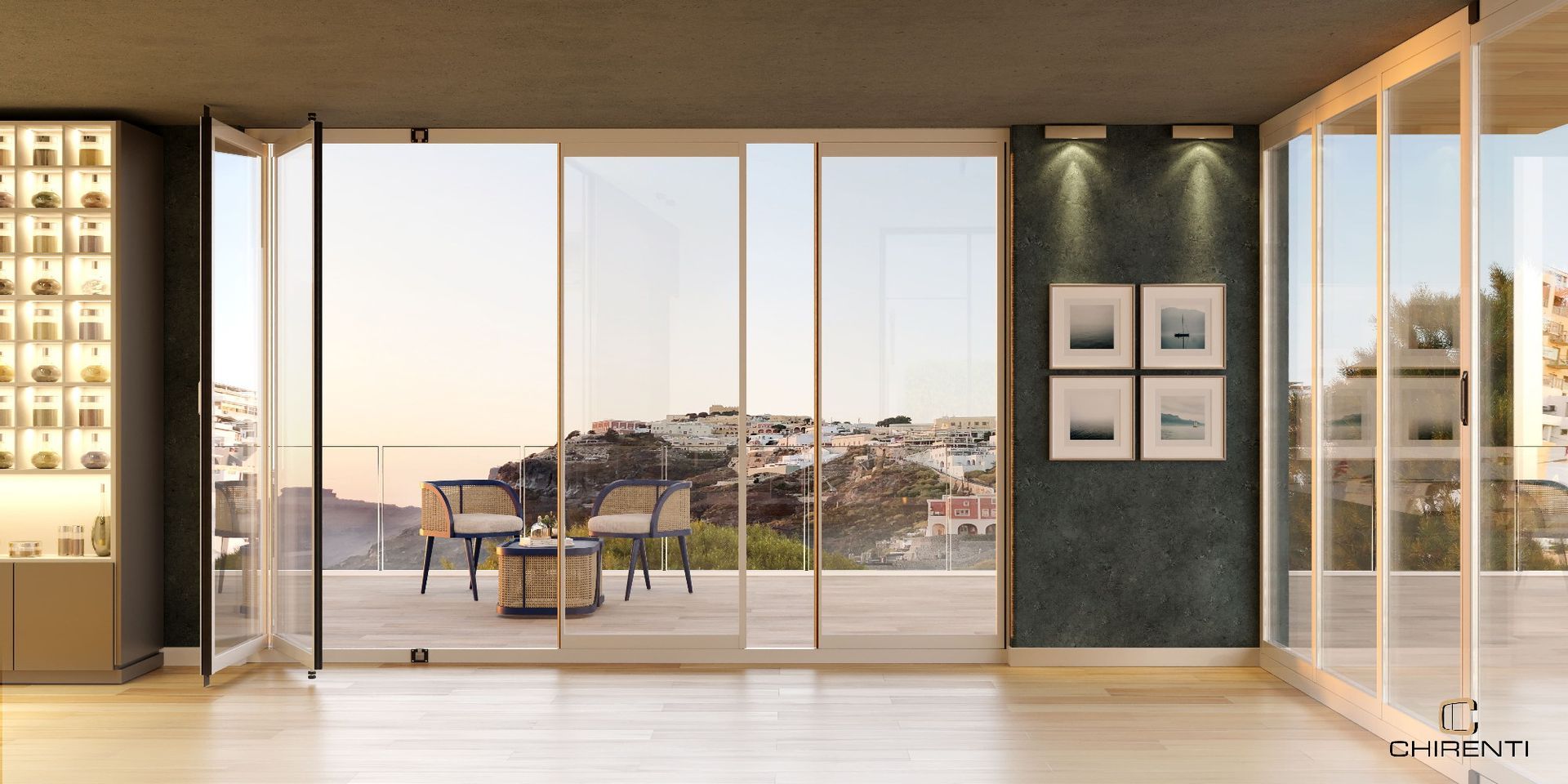 installazione vetrate panoramiche Chirenti Roma