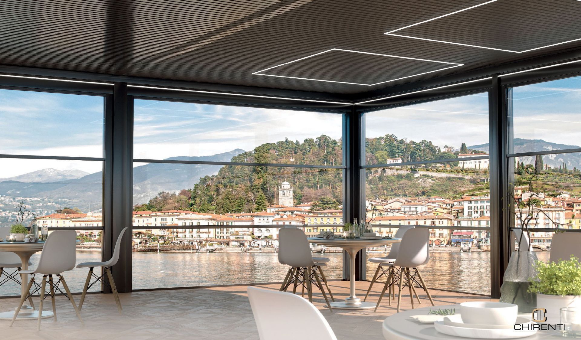 posa in opera vetrate panoramiche Chirenti Roma