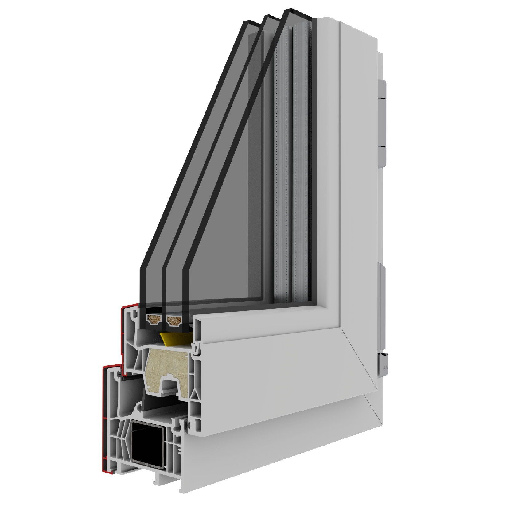 interno Infisso Korus PVC Alluminio 2RB Solution Roma