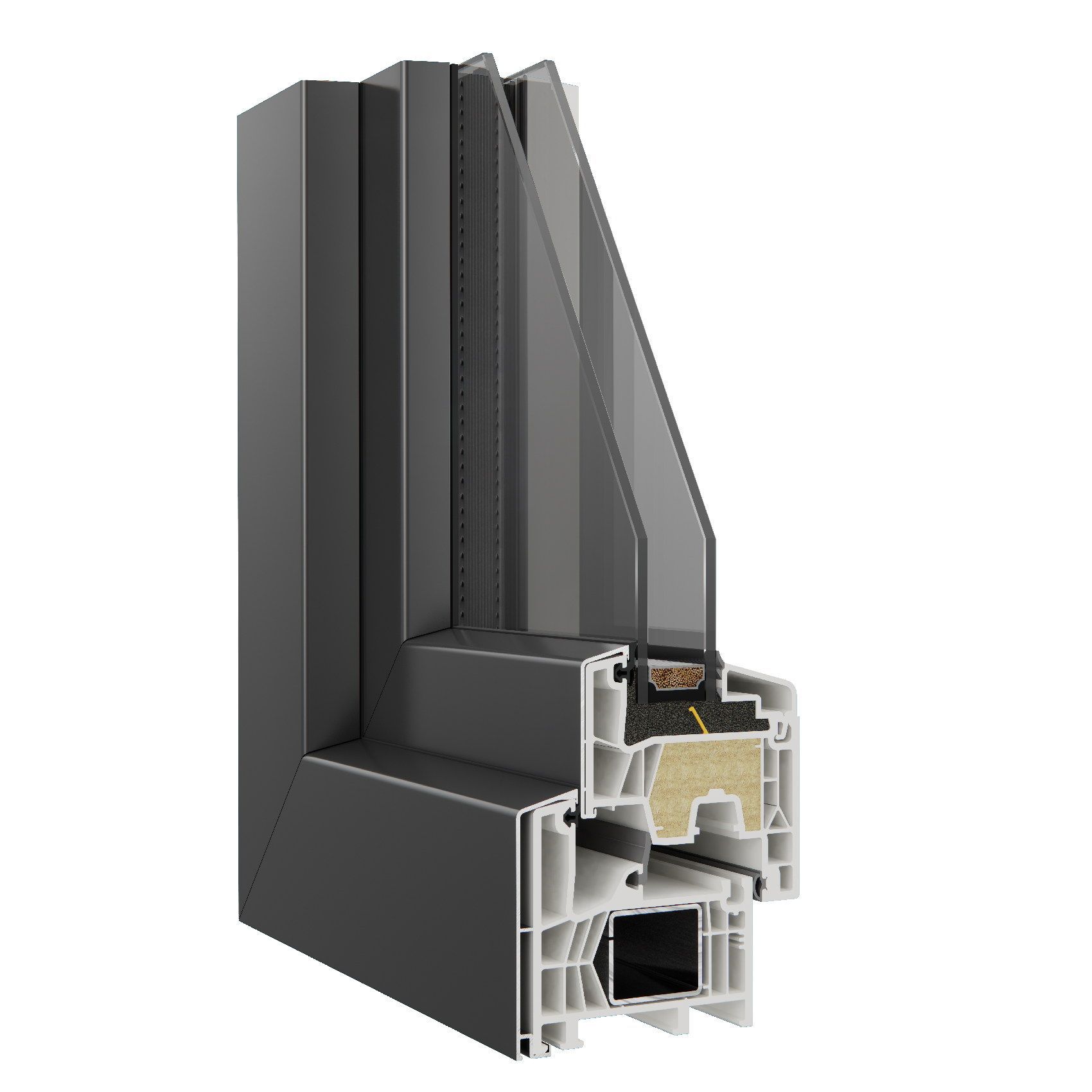 esterno Infissi Korus PVC Alluminio 2RB Solution Roma