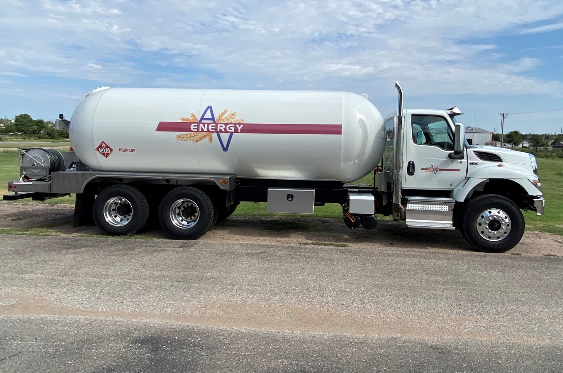 AV Energy Propane truck