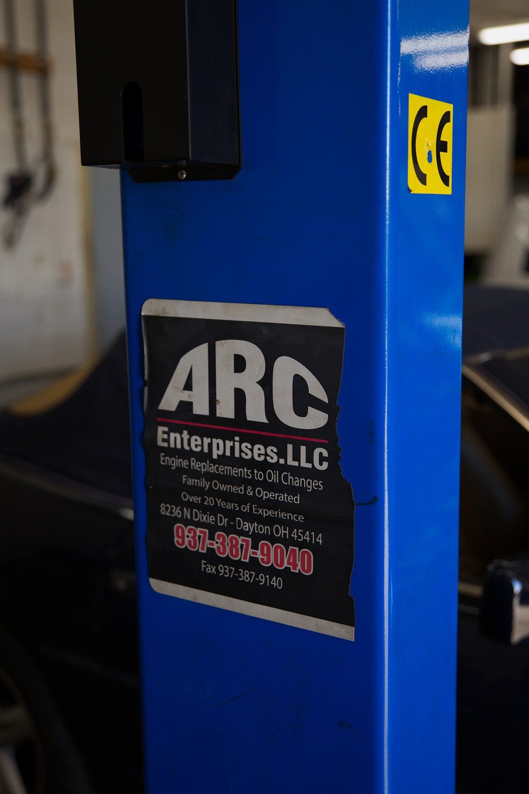 Around the shop at ARC Enterprises LLC
