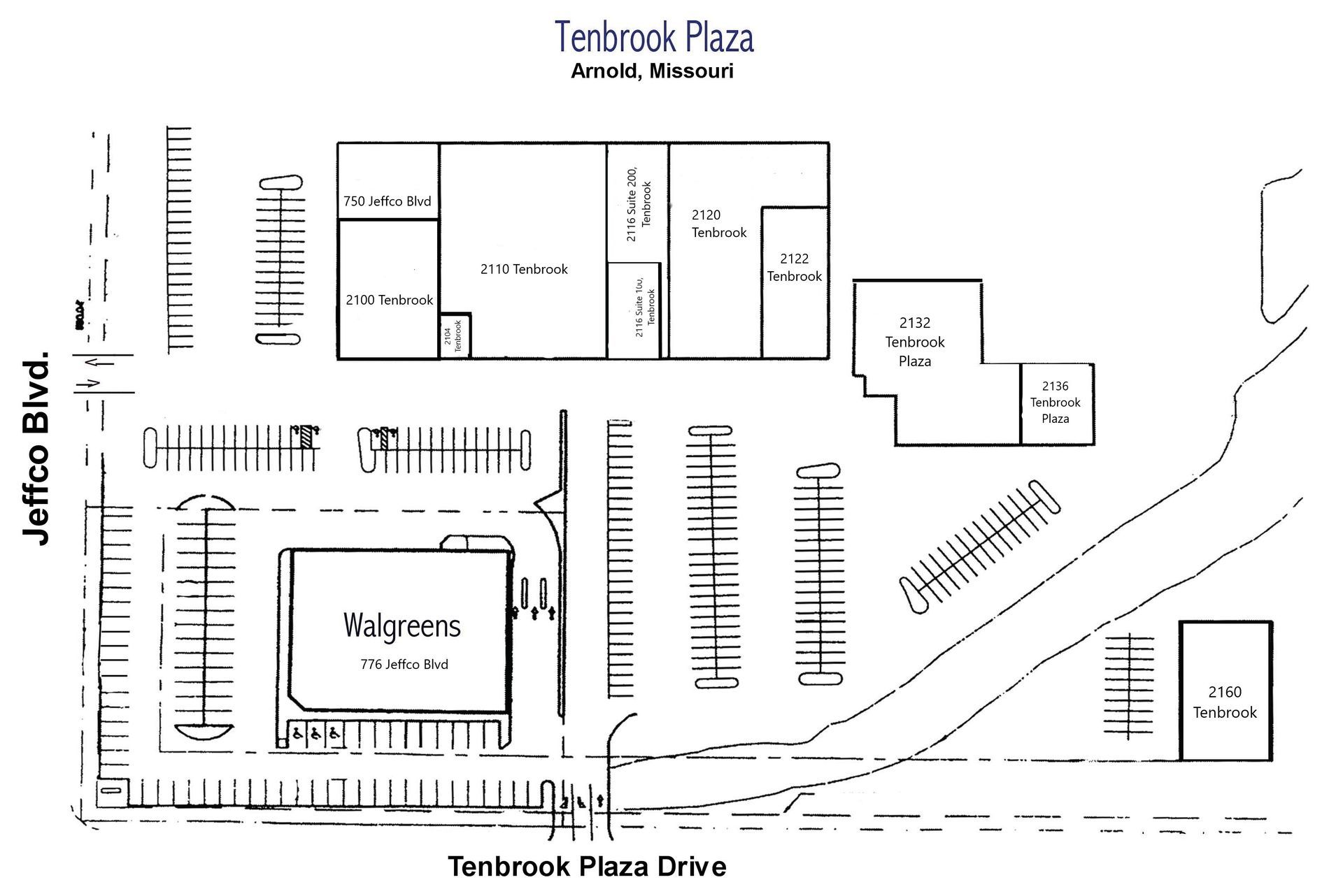 Tenbrook Plaza Site Plan