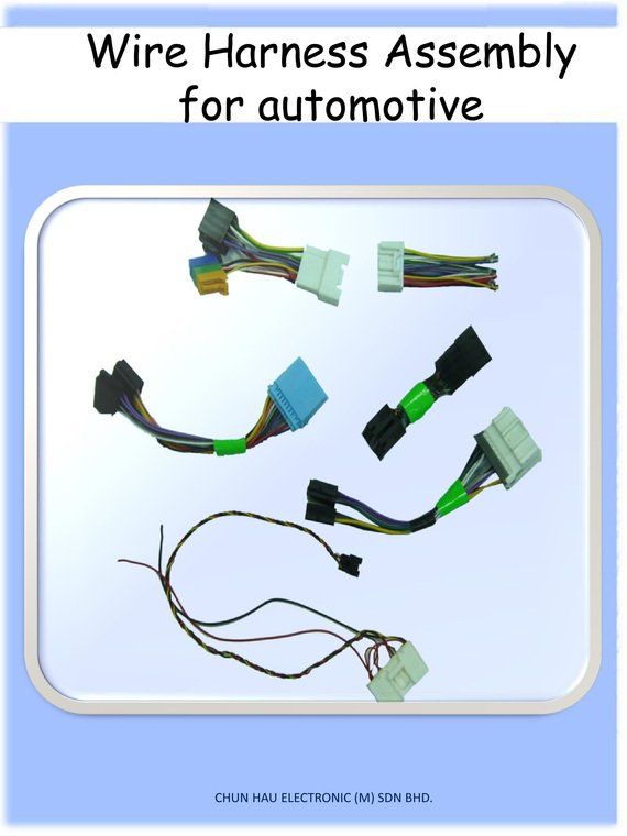 Wire Harness Manufacturer Malaysia Chun Hau Electronic (M) Sdn. Bhd.
