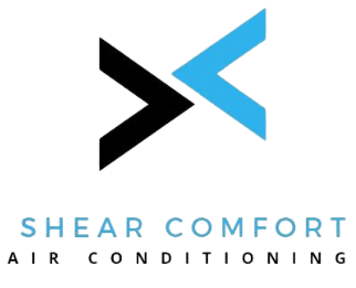 shear comfort air conditioning logo