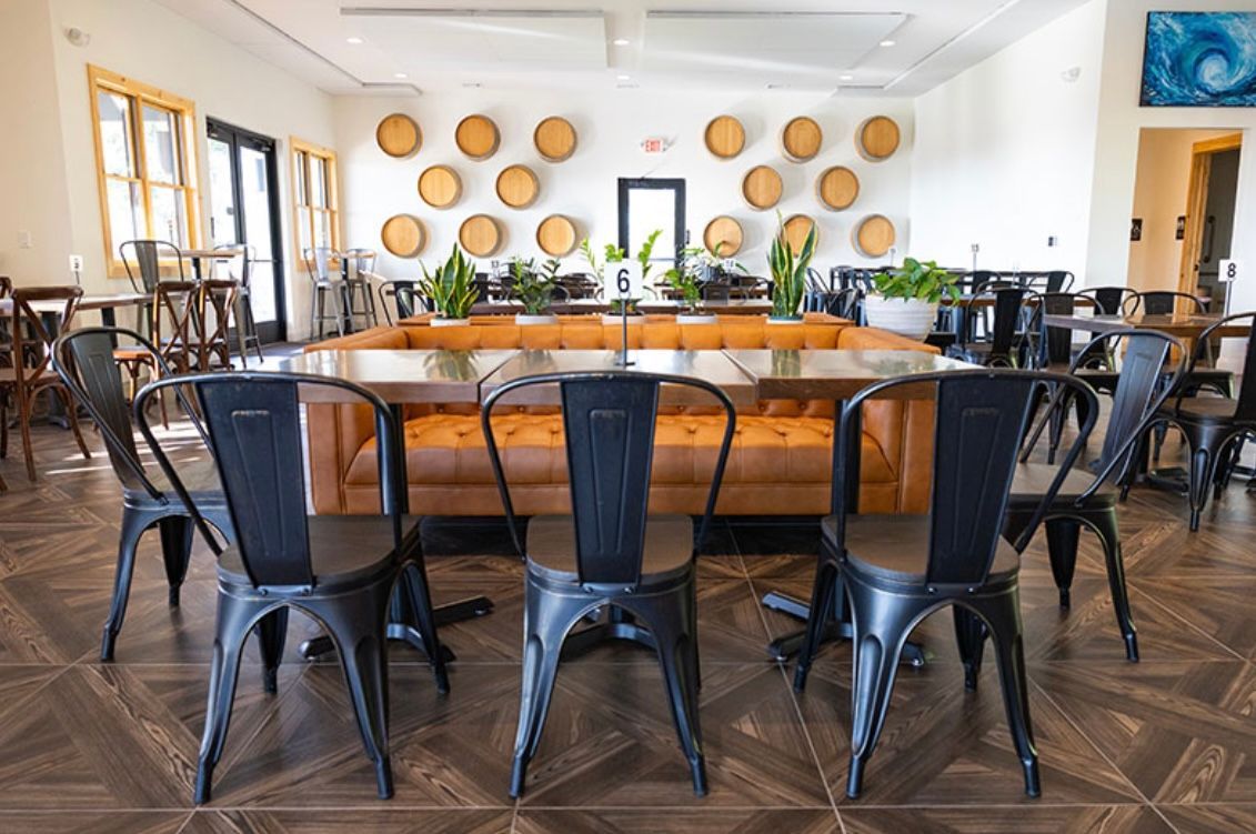 Dining area of Maiolatesi